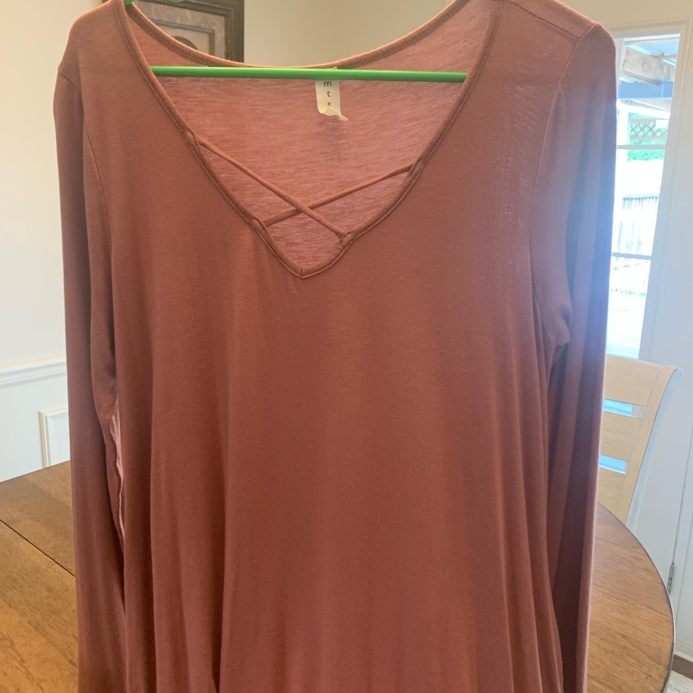 rose pink dress